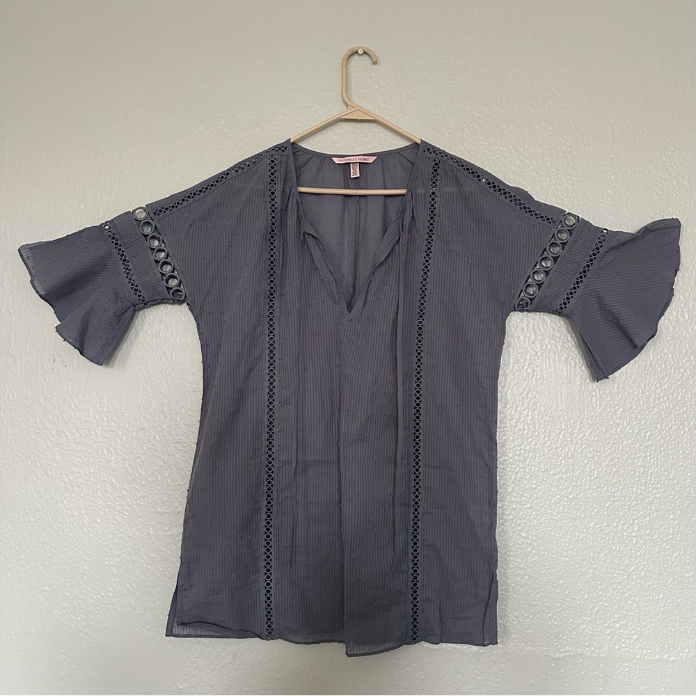 Victoria’s Secret Periwinkle Oversized Coverup XS